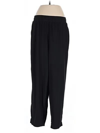 Pre-owned Lands' End Casual Pants In Black