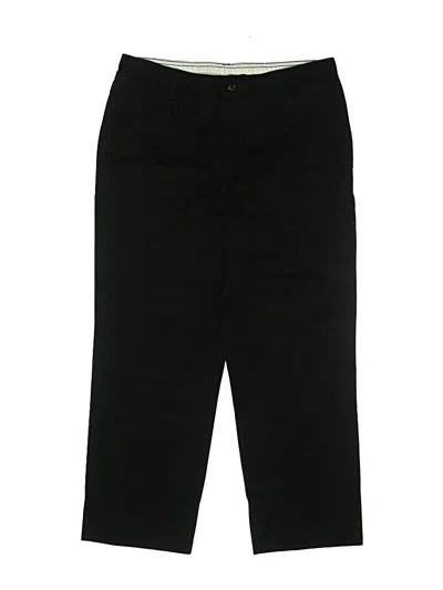 Pre-owned Lands' End Kids'  Casual Pants In Black