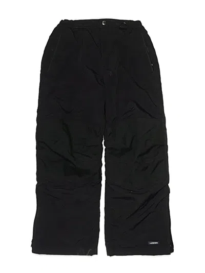 Pre-owned Lands' End Kids'  Casual Pants In Black