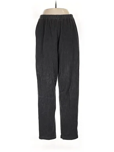 Pre-owned Lands' End Casual Pants In Black