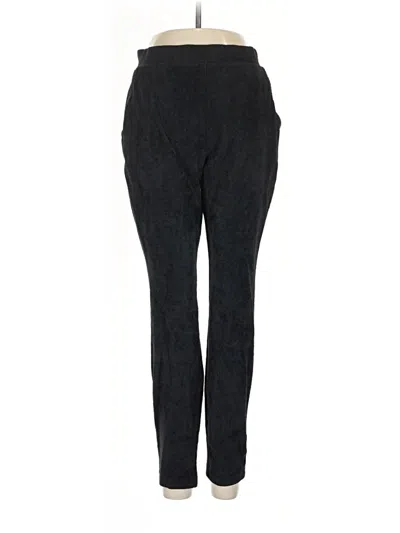 Pre-owned Lands' End Casual Pants In Black