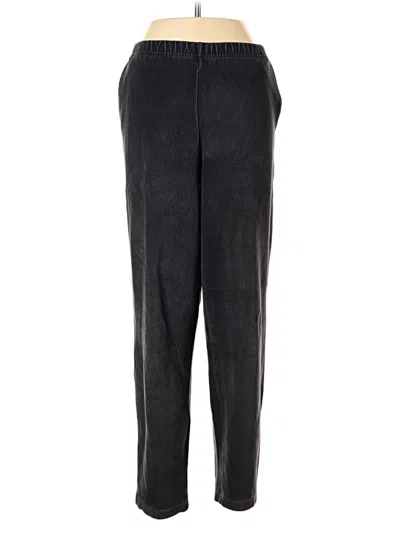 Pre-owned Lands' End Casual Pants In Black