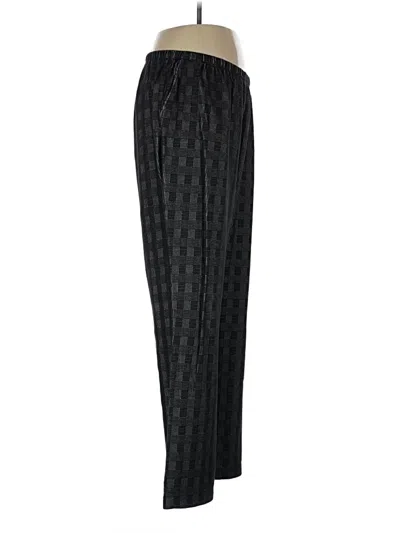 Pre-owned Lands' End Casual Pants In Black