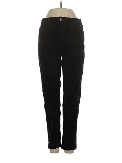 Pre-owned Lands' End Casual Pants In Black