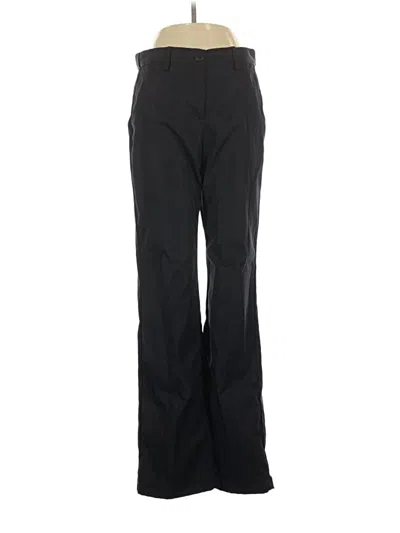 Pre-owned Lands' End Casual Pants In Black
