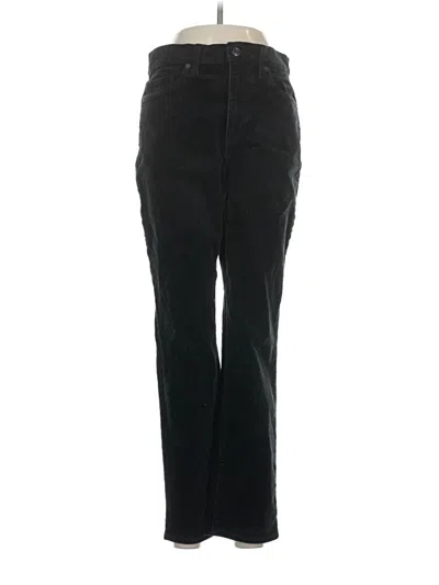 Pre-owned Lands' End Casual Pants In Black