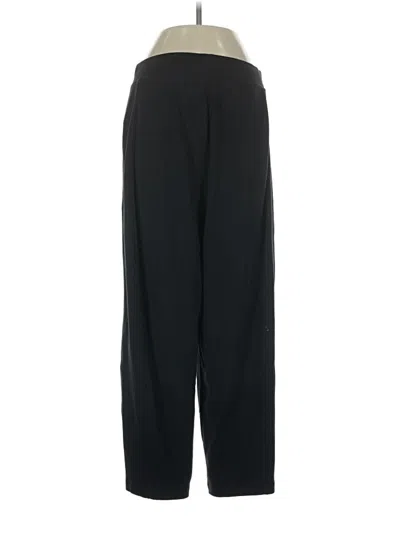 Pre-owned Lands' End Casual Pants In Black