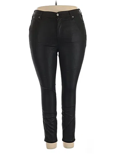 Pre-owned Lands' End Casual Pants In Black