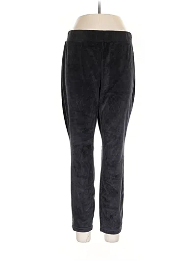 Pre-owned Lands' End Casual Pants In Black
