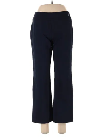 Pre-owned Lands' End Casual Pants In Blue