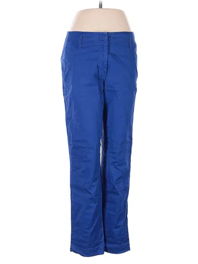 Pre-owned Lands' End Casual Pants In Blue