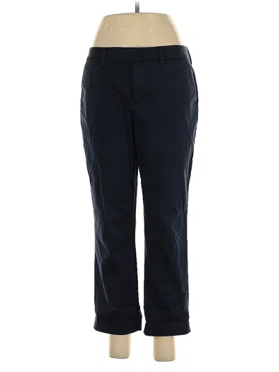 Pre-owned Lands' End Casual Pants In Blue