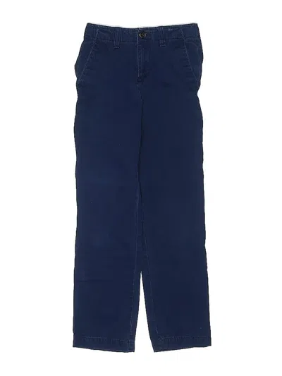 Pre-owned Lands' End Kids'  Casual Pants In Blue