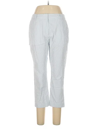 Pre-owned Lands' End Casual Pants In Blue