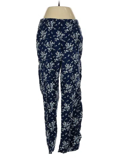 Pre-owned Lands' End Casual Pants In Blue