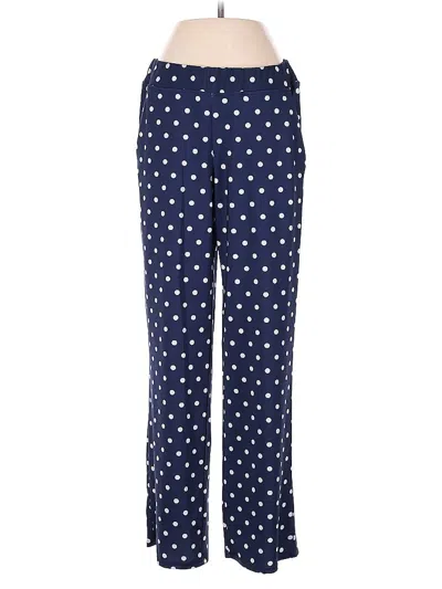 Pre-owned Lands' End Casual Pants In Blue