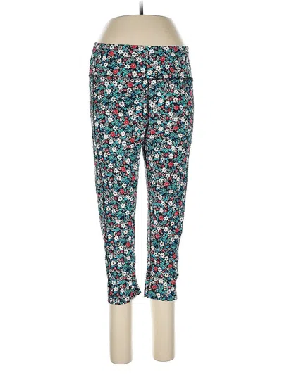 Pre-owned Lands' End Casual Pants In Blue