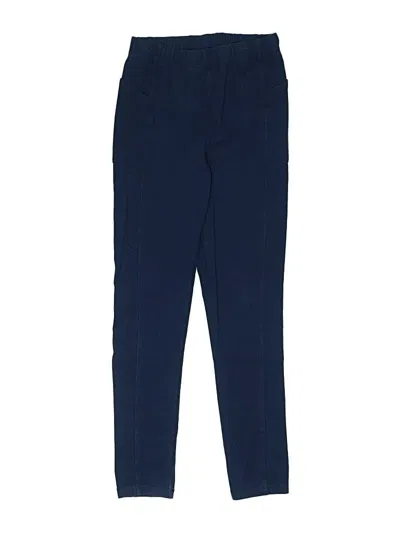 Pre-owned Lands' End Kids'  Casual Pants In Blue