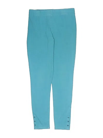 Pre-owned Lands' End Kids'  Casual Pants In Blue