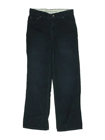 Pre-owned Lands' End Kids'  Casual Pants In Blue