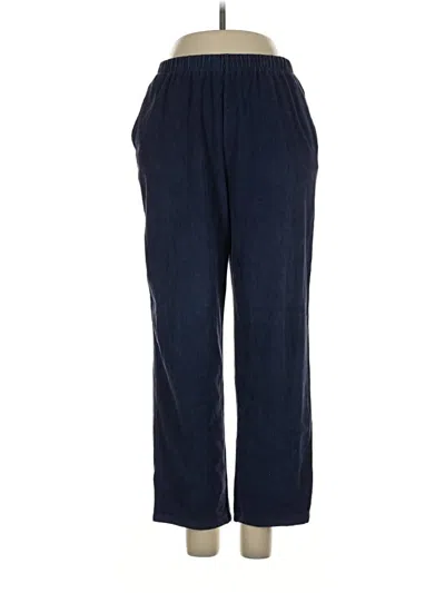 Pre-owned Lands' End Casual Pants In Blue