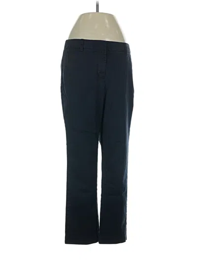 Pre-owned Lands' End Casual Pants In Blue