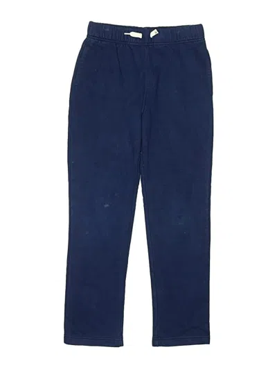 Pre-owned Lands' End Kids'  Casual Pants In Blue