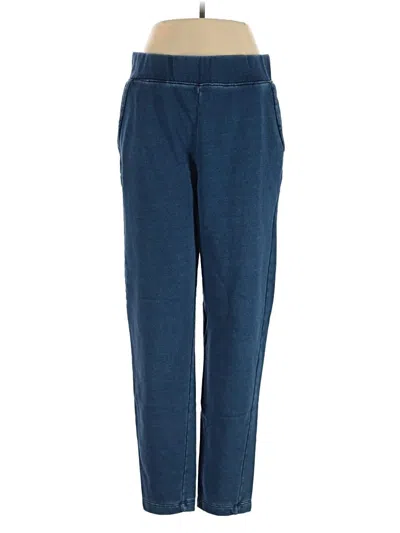 Pre-owned Lands' End Casual Pants In Blue