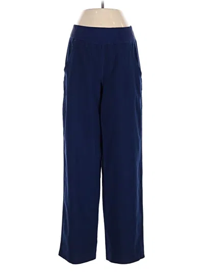 Pre-owned Lands' End Casual Pants In Blue