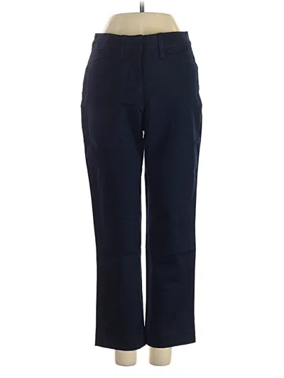 Pre-owned Lands' End Casual Pants In Blue