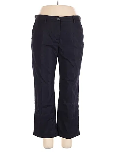 Pre-owned Lands' End Casual Pants In Blue