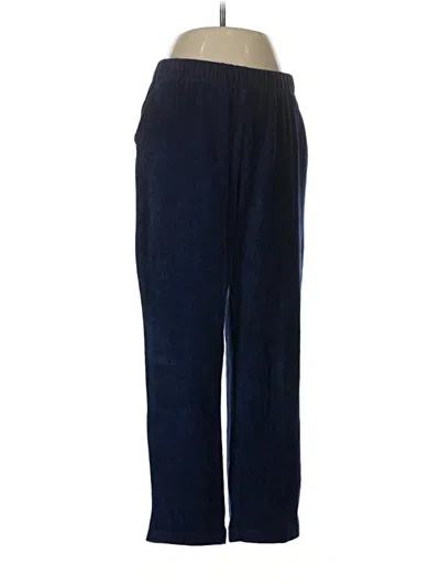 Pre-owned Lands' End Casual Pants In Blue