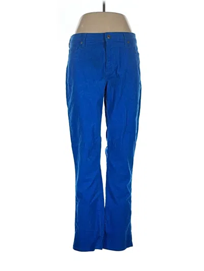 Pre-owned Lands' End Casual Pants In Blue