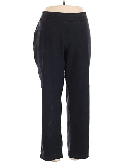 Pre-owned Lands' End Casual Pants In Blue