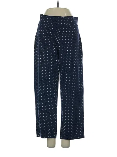 Pre-owned Lands' End Casual Pants In Blue