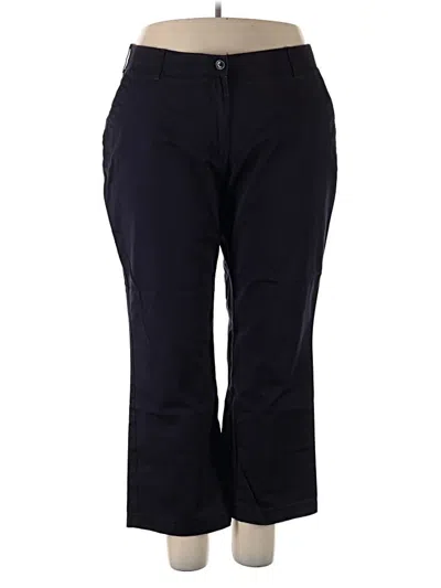 Pre-owned Lands' End Casual Pants In Blue