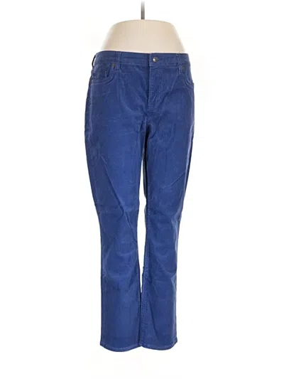 Pre-owned Lands' End Casual Pants In Blue
