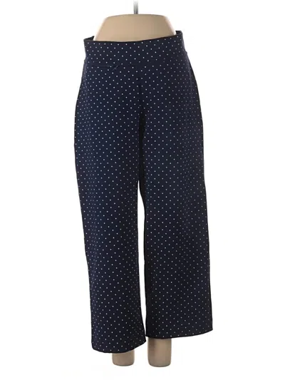 Pre-owned Lands' End Casual Pants In Blue