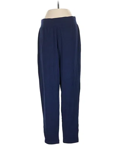 Pre-owned Lands' End Casual Pants In Blue