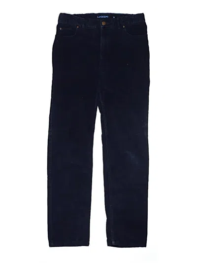 Pre-owned Lands' End Kids'  Casual Pants In Blue