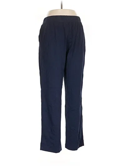 Pre-owned Lands' End Casual Pants In Blue