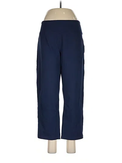Pre-owned Lands' End Casual Pants In Blue
