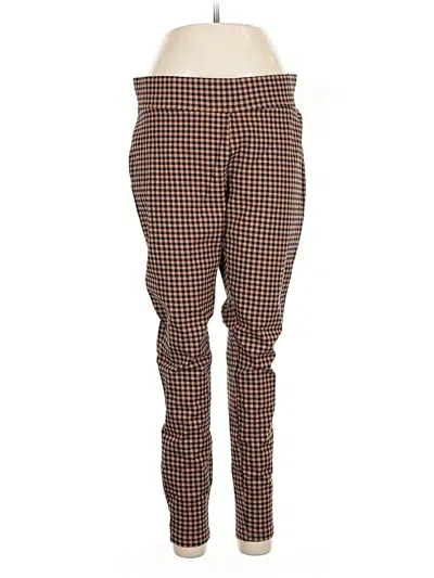 Pre-owned Lands' End Casual Pants In Brown