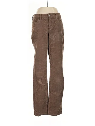 Pre-owned Lands' End Casual Pants In Brown