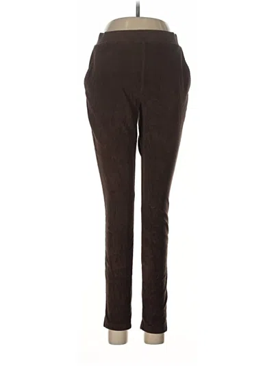Pre-owned Lands' End Casual Pants In Brown