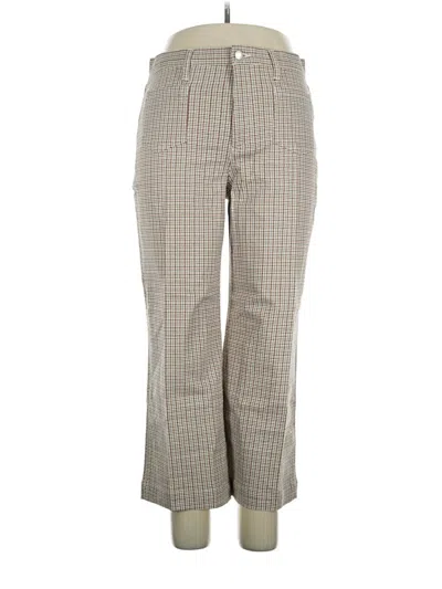 Pre-owned Lands' End Casual Pants In Brown