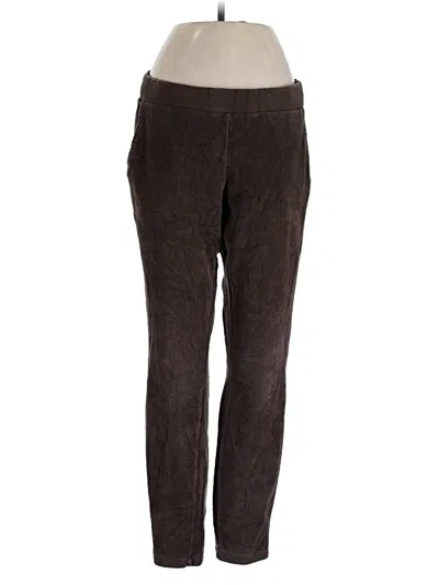 Pre-owned Lands' End Casual Pants In Brown