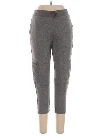 Pre-owned Lands' End Casual Pants In Gray