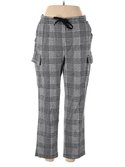 Pre-owned Lands' End Casual Pants In Gray