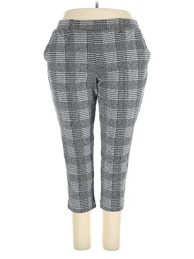 Pre-owned Lands' End Casual Pants In Gray